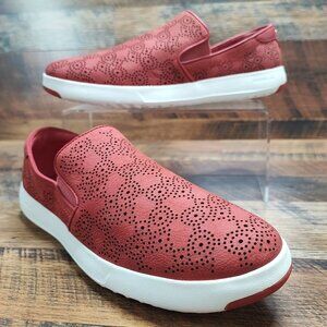 Cole Haan Women's Grand Crosscourt Slip On  Rose Pink Sneakers Size 10B